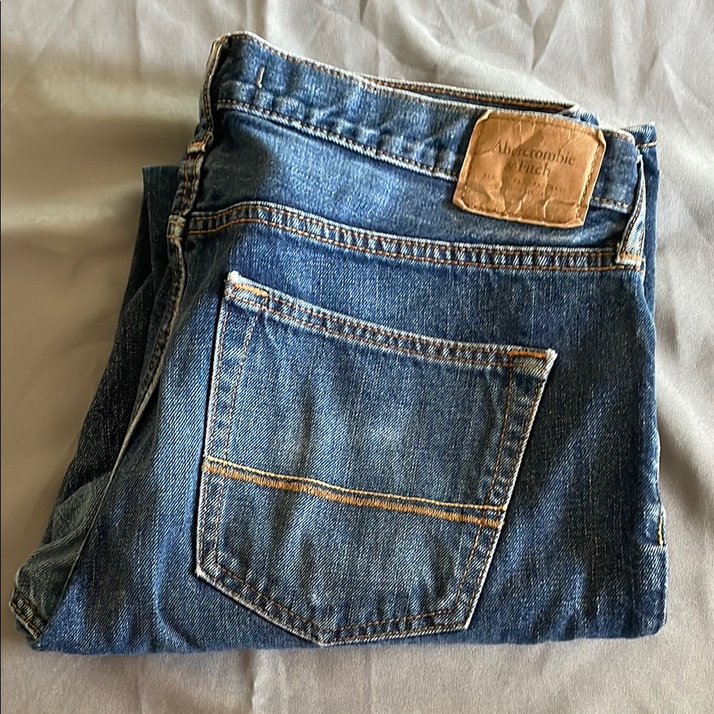 Abercrombie & Fitch Blue Classic Denim Jeans